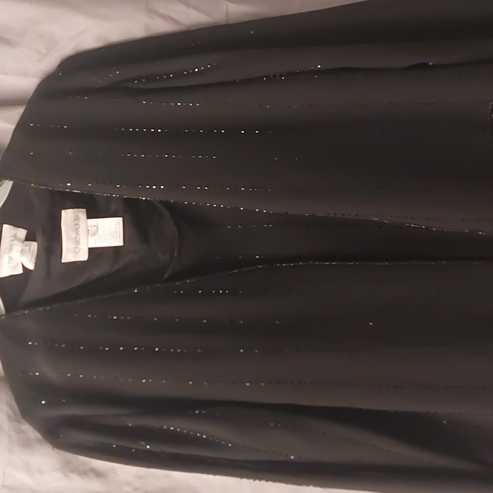 Elegant 3 piece evening chiffon pant suit